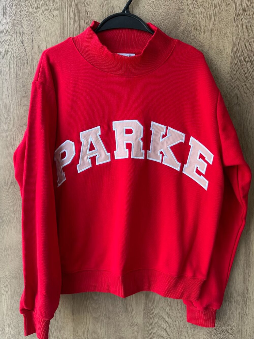 PARKE Varsity Mock Neck Sweatshirt